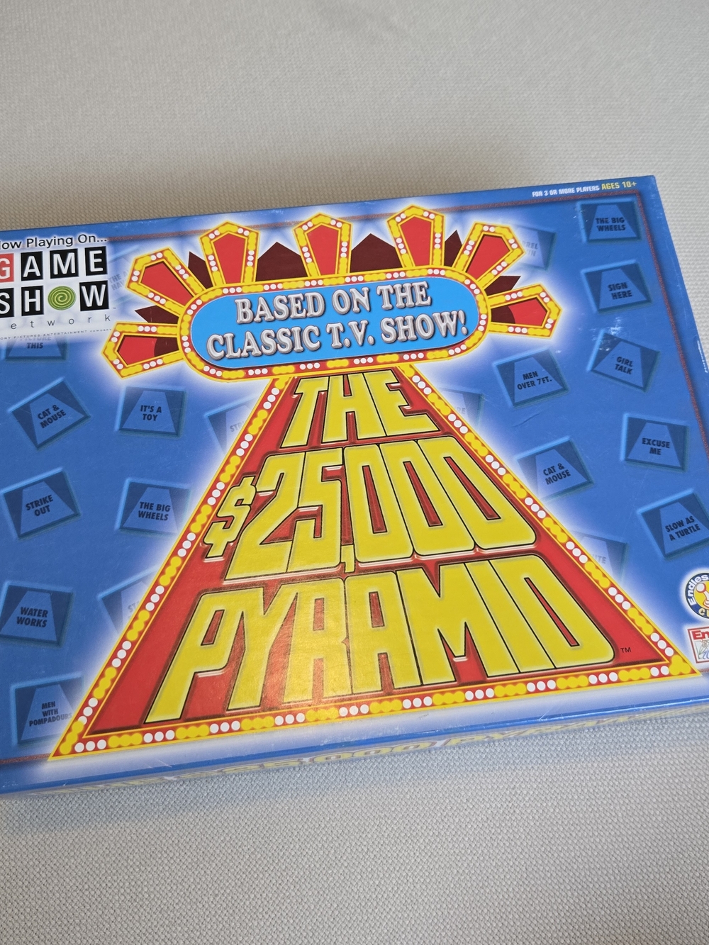 The $25,000 Pyramid Game Show Board Game Endless Games Party Family Fun